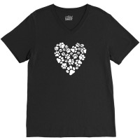 Valentines Day Dog V-neck Tee | Artistshot