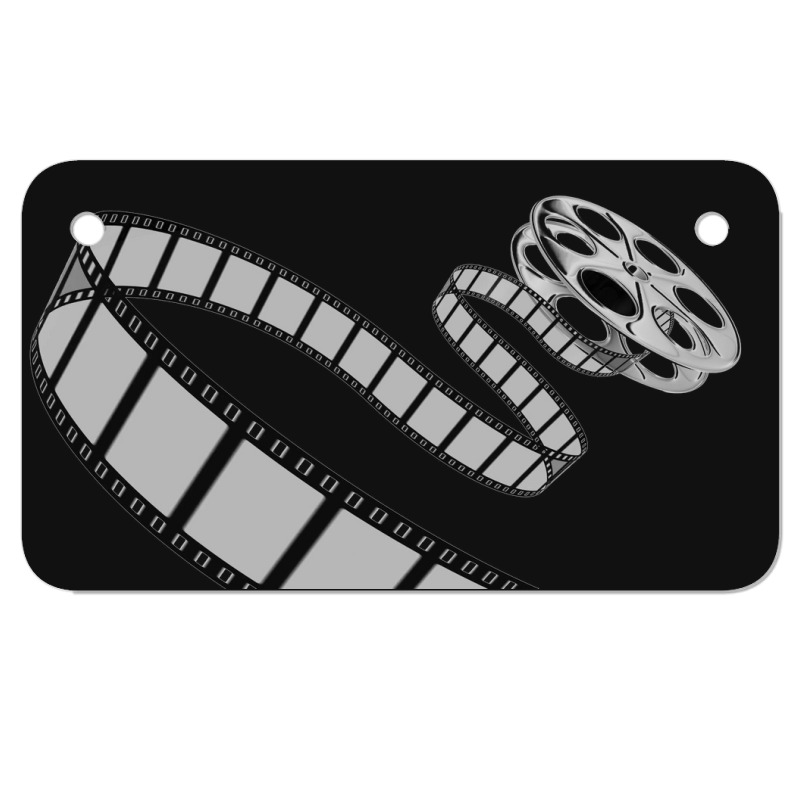 Film Reel Motorcycle License Plate | Artistshot