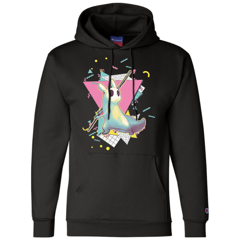 Slug Cat   Rain World 90s Graphic Design Champion Hoodie | Artistshot