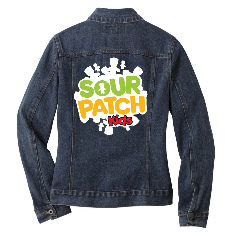 Sour Patch Kids Ladies Denim Jacket by umartinos | Artistshot