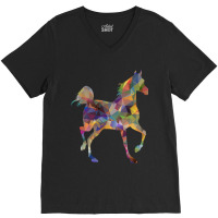 Trending The Abstract Horse V-neck Tee | Artistshot