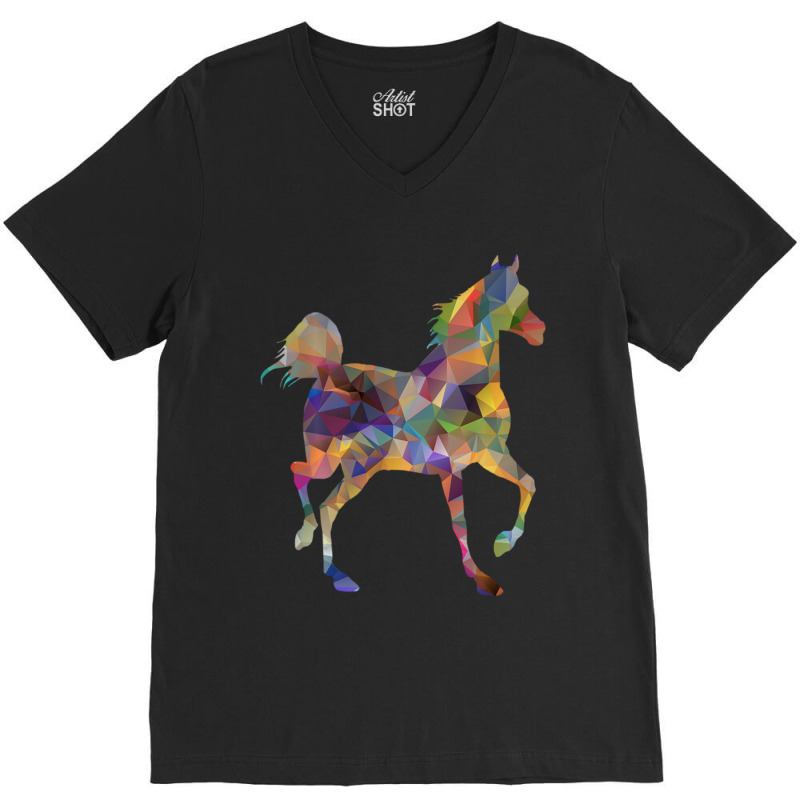 Trending The Abstract Horse V-Neck Tee by Sperry Duval | Artistshot