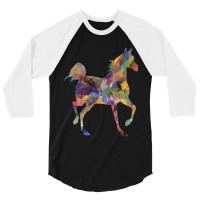 Trending The Abstract Horse 3/4 Sleeve Shirt | Artistshot