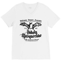 Unholy Masquerade V-neck Tee | Artistshot