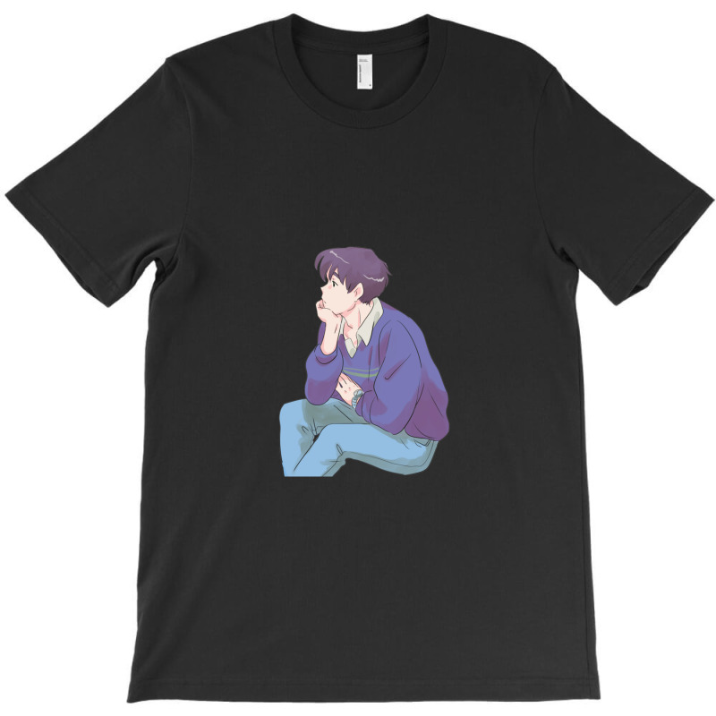 Sad Anime Boy 1 T-shirt | Artistshot