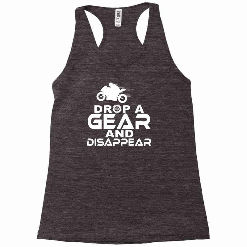 Drop A Gear & Disappear Racerback Tank by Farrel T-shirt | Artistshot