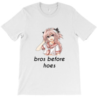 Astolof Bros Before Hoes Trap Meme T-shirt | Artistshot