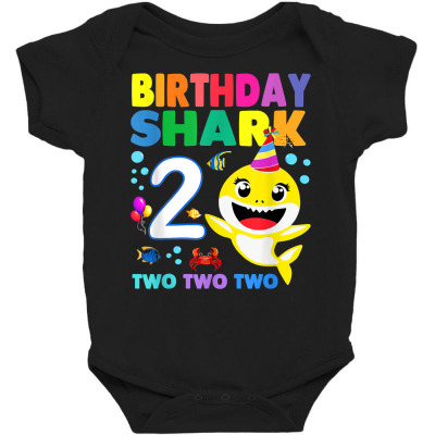 Baby Cute Shark For 2 Year Old Shark Doo Tees Mother's Day T Shirt Baby Bodysuit Designed By Amuncostley