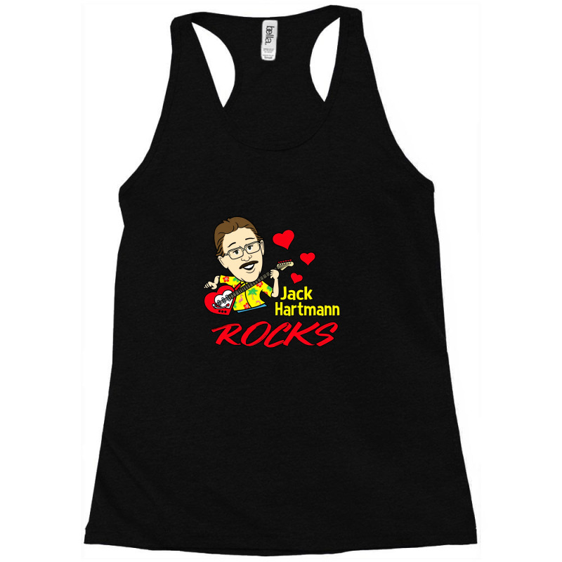 Official Jack Hartmann Rocks Short Sleeve Gift Halloween Day1.png Racerback Tank by JessicaProffitt | Artistshot