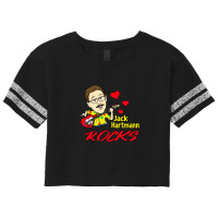 Official Jack Hartmann Rocks Short Sleeve Gift Halloween Day1.png Scorecard Crop Tee | Artistshot