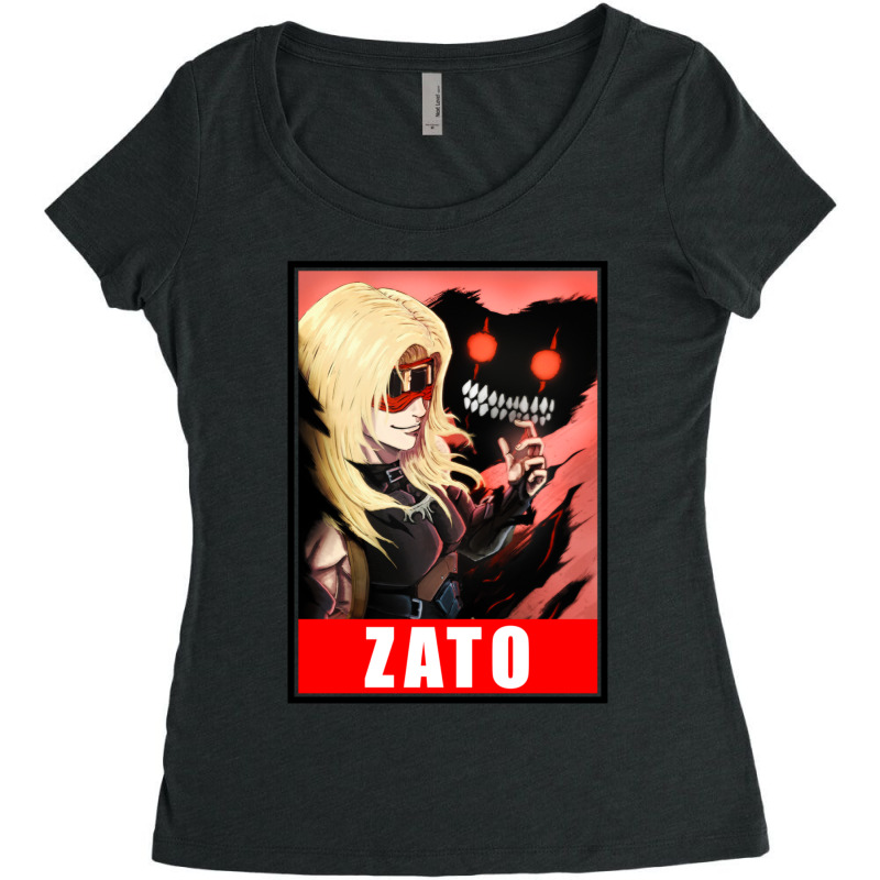 Zato Guilty Gear Strive Women's Triblend Scoop T-shirt by JodyBanda | Artistshot