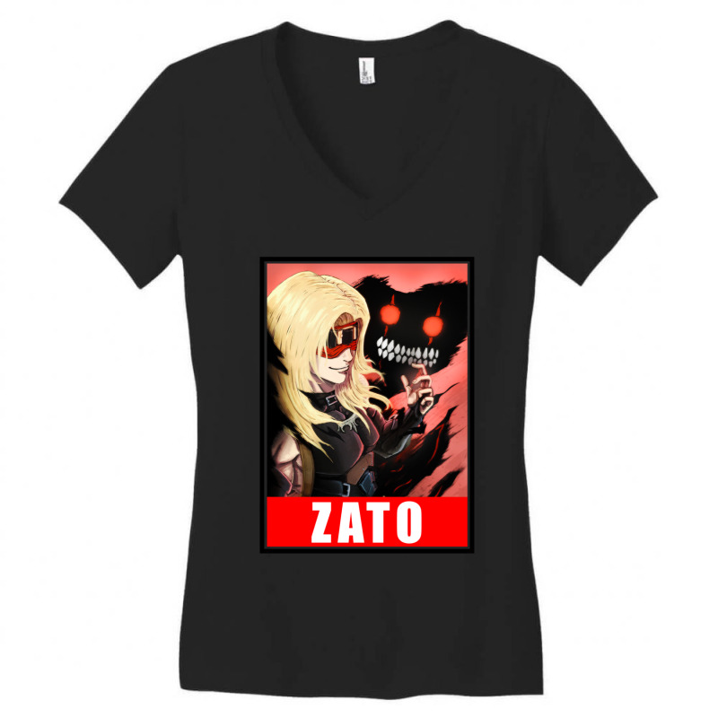 Zato Guilty Gear Strive Women's V-Neck T-Shirt by JodyBanda | Artistshot