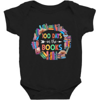 Limited Edition 100 Days In The Books Reading Lover Student Teacher Baby Bodysuit | Artistshot