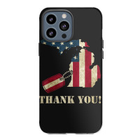 Limited Edition Michigan Veteran Thank You Memorial Day Iphone 13 Pro Max Case | Artistshot