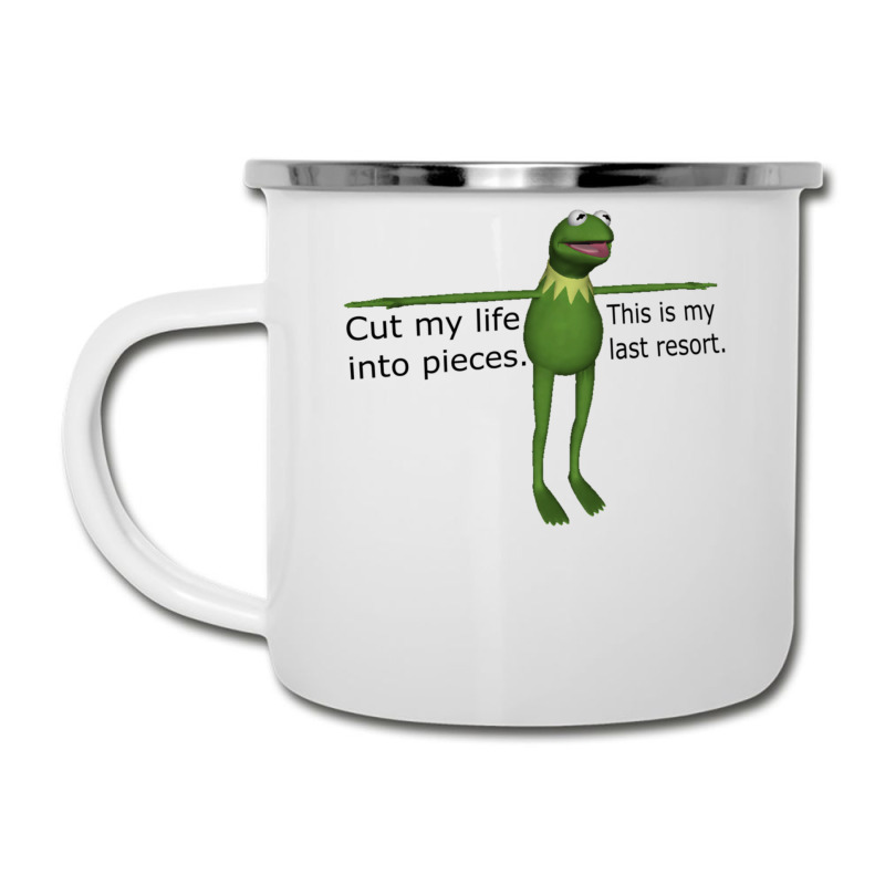 Kermit Cut My Life Into Pieces Camper Cup | Artistshot