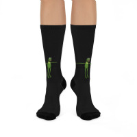 Kermit Cut My Life Into Pieces Crew Socks | Artistshot