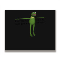 Kermit Cut My Life Into Pieces Metal Print Horizontal | Artistshot