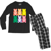 Regenbogenfarben Gummibärchen Men's Long Sleeve Pajama Set | Artistshot