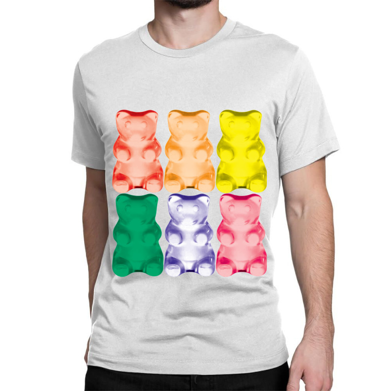 Regenbogenfarben Gummibärchen Classic T-shirt by TERRYPOWELL | Artistshot