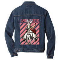 Elphelt Valentine Girl Anime Drama Play Game Men Denim Jacket | Artistshot