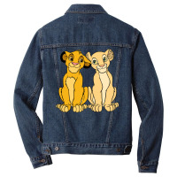 Cute Funny Happy Cartoon Characters Men Denim Jacket | Artistshot