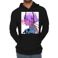 Cyberpunk Girl Lightweight Hoodie | Artistshot