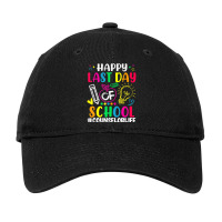 Hot Trend Happy Last Day Of School Counselor Life Teacher Lover Summer Adjustable Cap | Artistshot