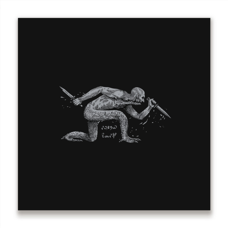 Limited Edition Hunt Showdown Gator Legs Trait Metal Print Square | Artistshot