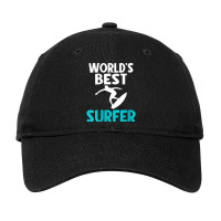 Womens Worlds Best Surfer Wake Surfer V Neck T Shirt Adjustable Cap | Artistshot