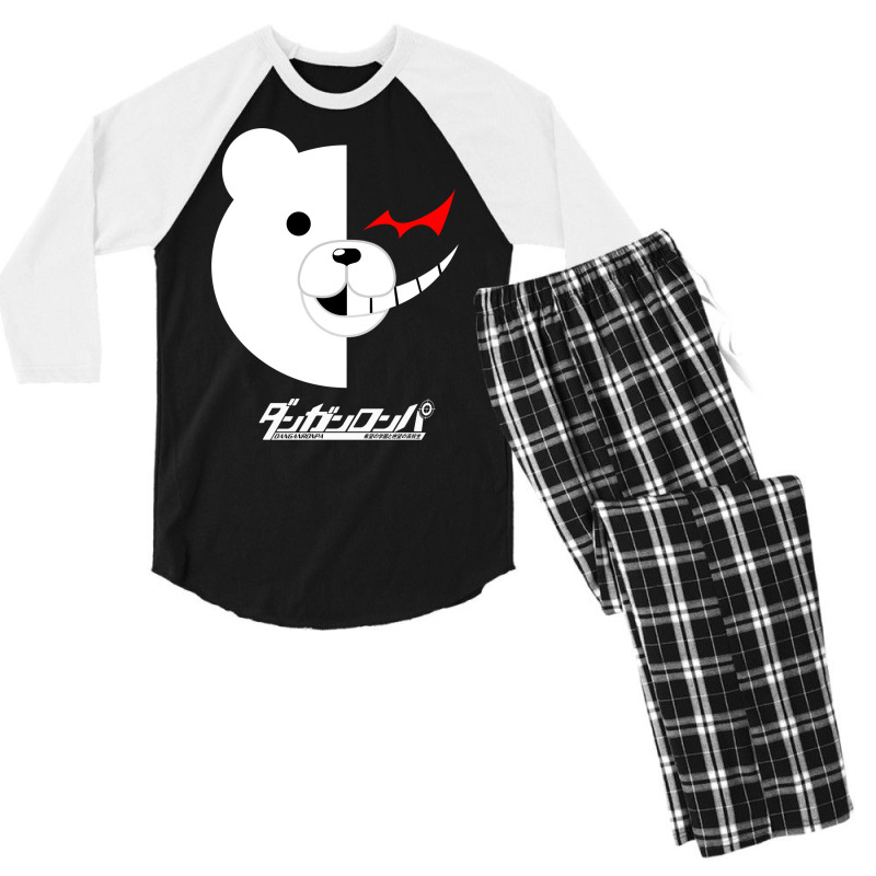 Dangan Ronpa  Monokuma Shirt Men's 3/4 Sleeve Pajama Set by livinostuffs6 | Artistshot