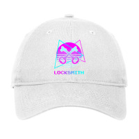 Retro Locksmith Lock Locksmithing T Shirt Adjustable Cap | Artistshot