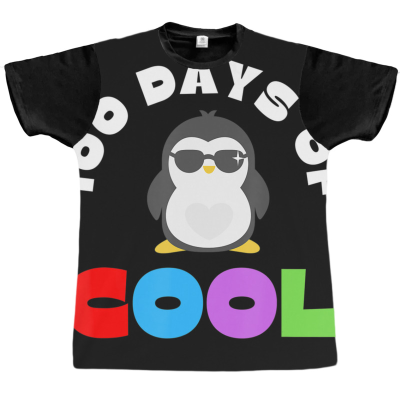 Trending 100 Days Of Cool Hundred Days 100th Day Of School Teacher Graphic T-shirt | Artistshot