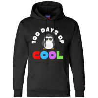 Trending 100 Days Of Cool Hundred Days 100th Day Of School Teacher Champion Hoodie | Artistshot