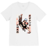 Kuroko & Taiga V-neck Tee | Artistshot