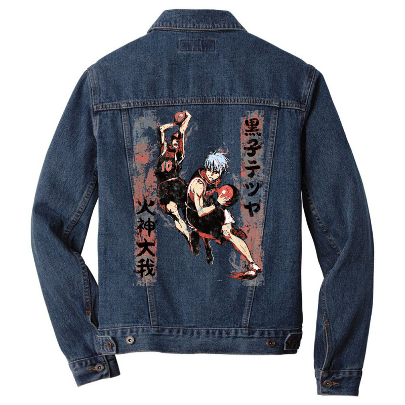 Kuroko & Taiga Men Denim Jacket by fufolyhtyl | Artistshot