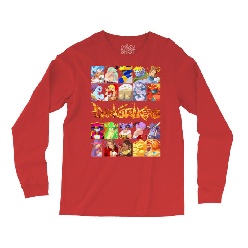 Darkstalkers Long Sleeve Shirts by livinostuffs6 | Artistshot