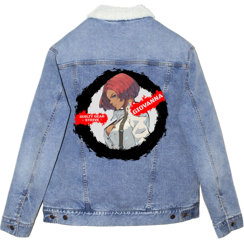 Enzos Giovanna Unisex Sherpa-lined Denim Jacket | Artistshot