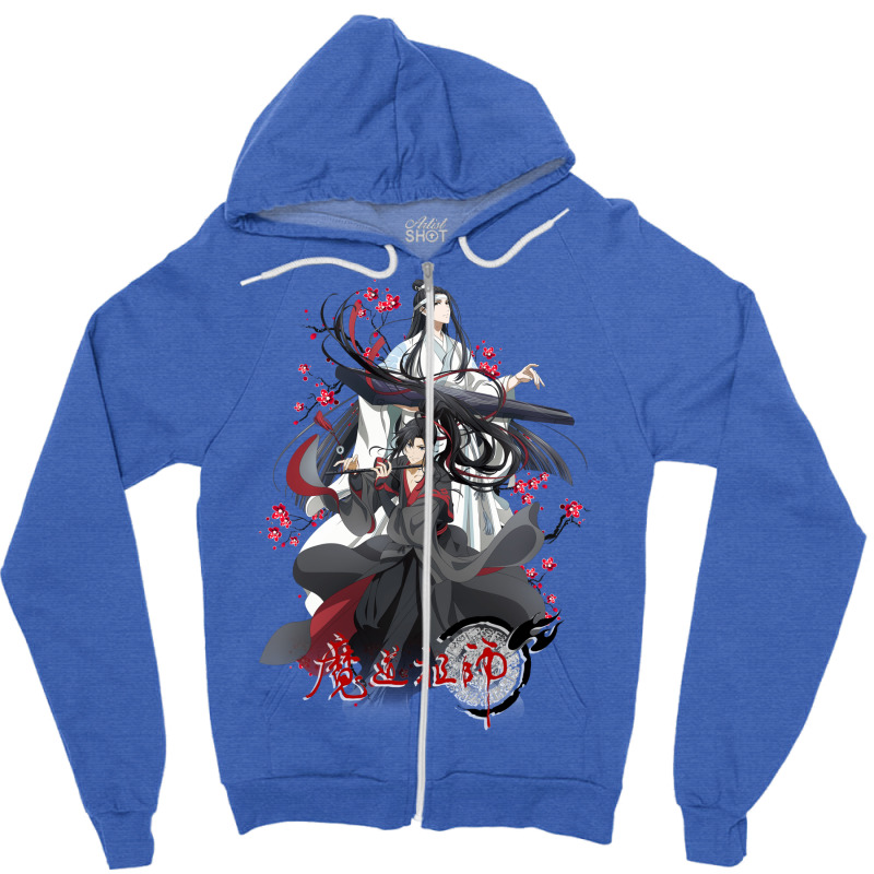 Lan Wangji And Wei Ying   Mo Dao Zu Shi   Grandmaster Of Demonic Culti Zipper Hoodie by fufolyhtyl | Artistshot