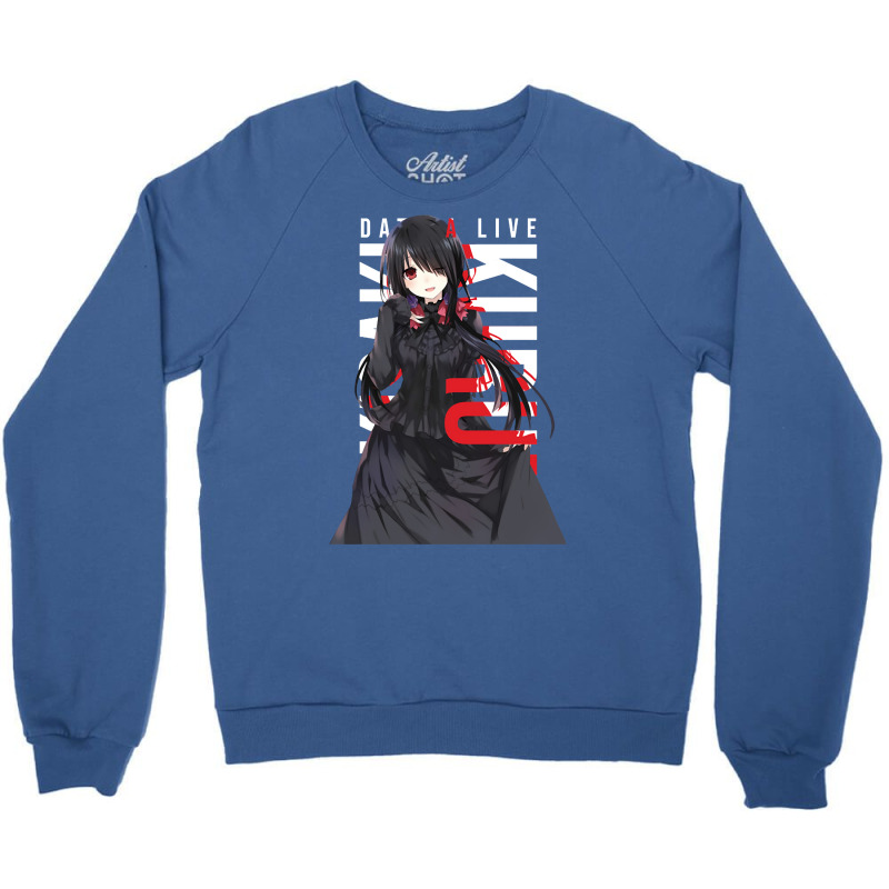 Date A Live Kurumi Crewneck Sweatshirt by livinostuffs6 | Artistshot