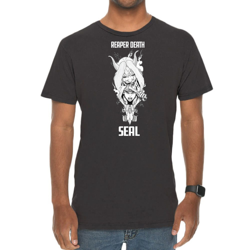 Reaper Death Seal God Vintage T-shirt | Artistshot