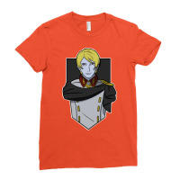 Abelt Dessler  Leader Desslok   Yamato Star Blazers 2199 Ladies Fitted T-shirt | Artistshot