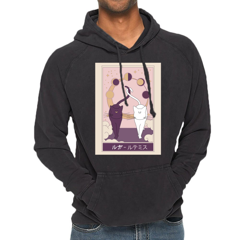 Luna And Artemis Vintage Hoodie by fufolyhtyl | Artistshot