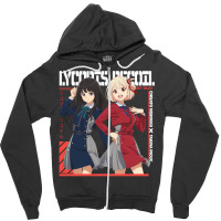 Lycoris Recoil Zipper Hoodie | Artistshot