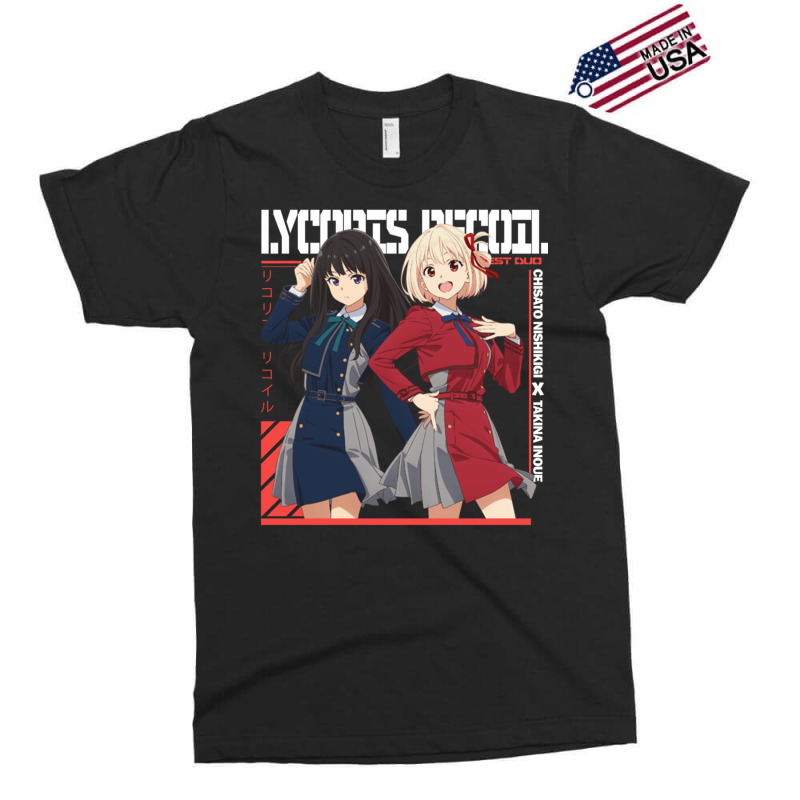 Lycoris Recoil Exclusive T-shirt by fufolyhtyl | Artistshot