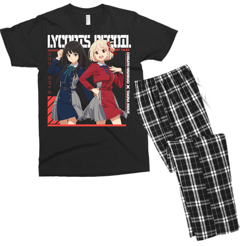 Lycoris Recoil Men's T-shirt Pajama Set by fufolyhtyl | Artistshot