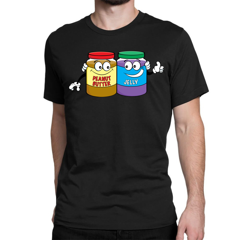 Peanut Butter And Jelly Classic T-shirt by famoustrick | Artistshot