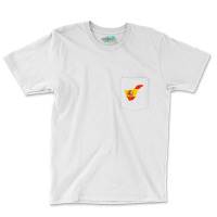 Spain Flag In Tenerife Outline   Tenerife T Shirt Pocket T-shirt | Artistshot