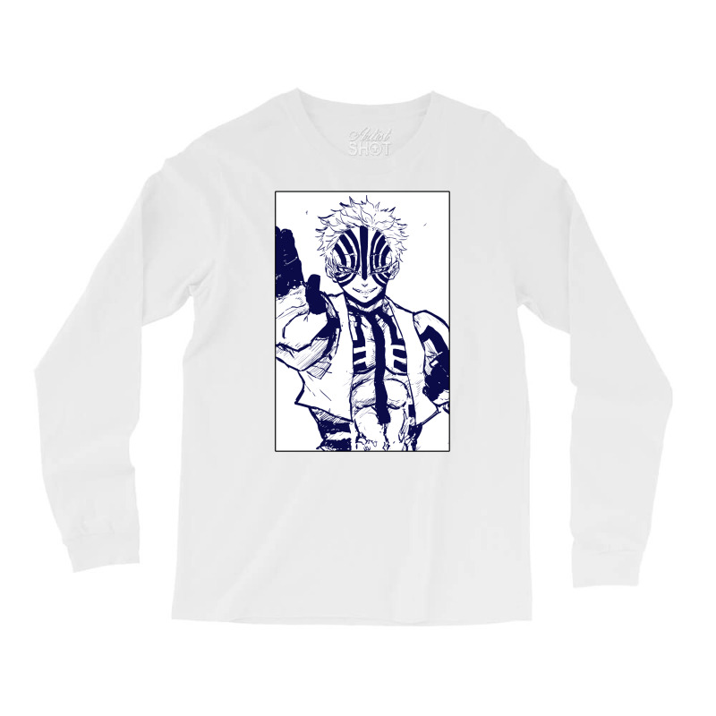 Akaza   Smiling Long Sleeve Shirts by etheletolibq | Artistshot