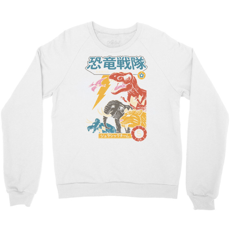 Dino Sentai Crewneck Sweatshirt by livinostuffs6 | Artistshot