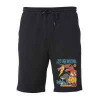 Dino Sentai Fleece Short | Artistshot